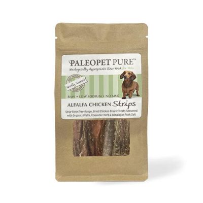 PaleoPet Pure Alfalfa Chicken Strips - 100g