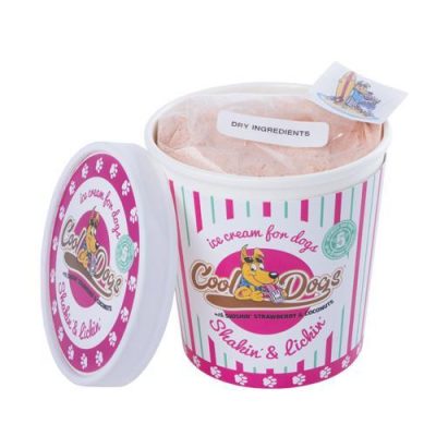Cool Dogs Shakin' & Lickin' Swishin' Strawberry & Coconuts Ice Cream