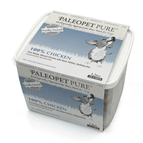 PaleoPet Pure 100% Chicken Patties