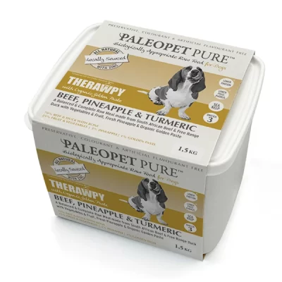 PaleoPet Pure Beef, Pineapple & Turmeric Meal 1,5 Kg