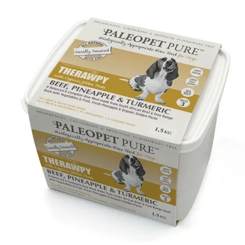 PaleoPet Pure Beef, Pineapple & Turmeric Meal 1,5 Kg