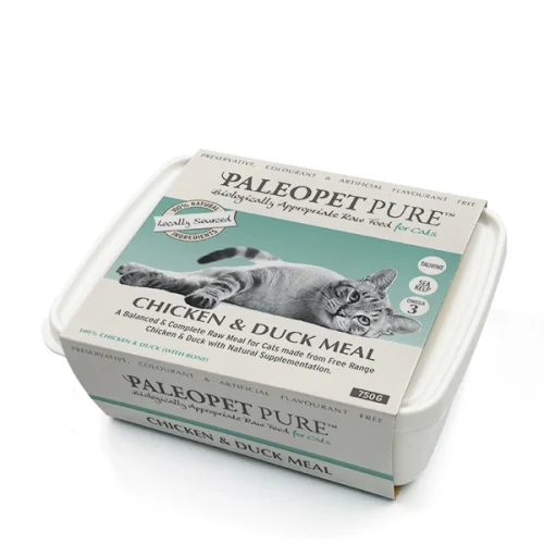 PaleoPet Pure Cat Chicken & Duck Meal 750g