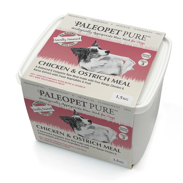 PaleoPet Pure Chicken & Ostrich Meal 1,5 Kg