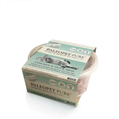 PaleoPet Pure Cat Chicken & Duck Meal 300g